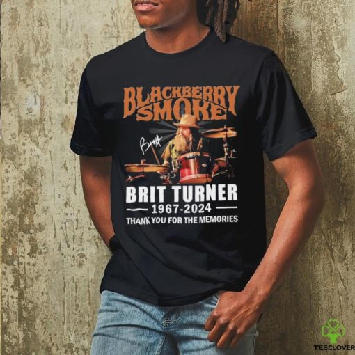 Official Official Blackberry Smoke Brit Turner 1967 2024 Thank You For The Memories Signatures Shirt