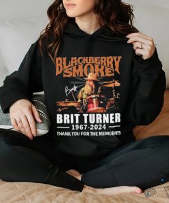 Official Official Blackberry Smoke Brit Turner 1967 2024 Thank You For The Memories Signatures Shirt