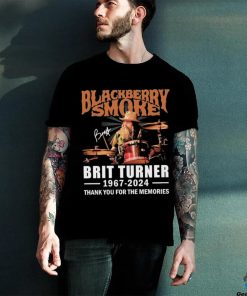 Official Official Blackberry Smoke Brit Turner 1967 2024 Thank You For The Memories Signatures Shirt