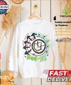 Official Official Blink 182 One More Time Smiley Sketch Shirt