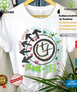 Official Official Blink 182 One More Time Smiley Sketch Shirt