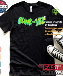 Official Official Blink 182 One More Time Smiley Sketch Tour Text Shirt
