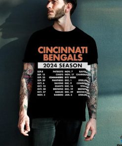 Official Official Cincinnati Bengals Schedule 2024 Season Shirt