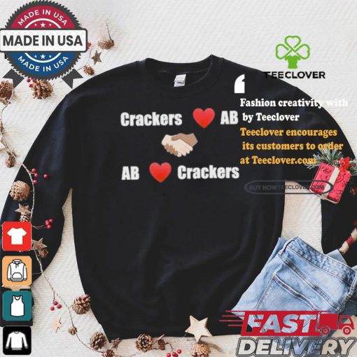 Official Official Crackers Love Ab Ab Love Crackers Shirt