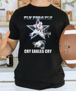 Official Official Dallas Cowboys Jake Ferguson On Eagles Fly Ferg Cry Eagles Cry Signature Shirt