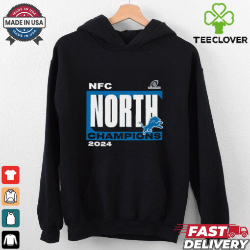 Official Detroit Lions 2024 NFC North Division Champions T Shirt