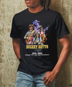 Official Official Dickey Betts 1943 2024 Thank You For The Memories Signature Shirt