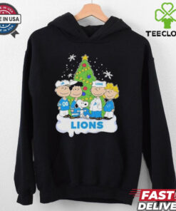 Official Official Event Christmas Peanuts Characters X Detroit Lions Shirt 3 Official Official Event Christmas Peanuts Characters X Detroit Lions Shirt