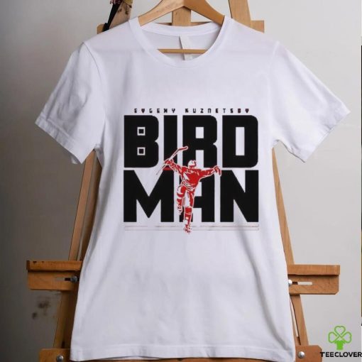 Official Official Evgeny Kuznetsov Carolina Bird Man Shirt