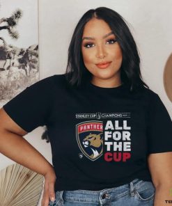 Official Official Florida Panthers Stanley Cup Champions 2024 All For The Cup T Shirt