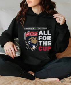 Official Official Florida Panthers Stanley Cup Champions 2024 All For The Cup T Shirt