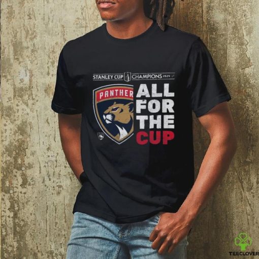 Official Official Florida Panthers Stanley Cup Champions 2024 All For The Cup T Shirt
