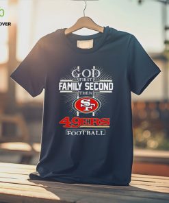 Official Official God First Family Second Then San Francisco 49ers Football 2023 Playoff Shirt