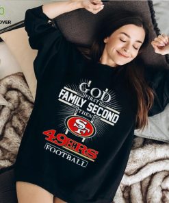 Official Official God First Family Second Then San Francisco 49ers Football 2023 Playoff Shirt