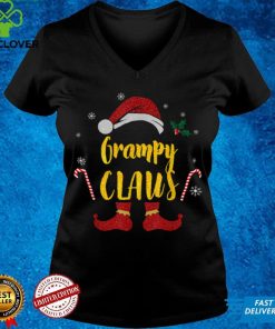 Official Official Grampy Claus Shirt Christmas Pajama Family Matching Xmas T Shirt