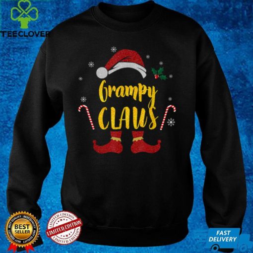 Official Official Grampy Claus Shirt Christmas Pajama Family Matching Xmas T Shirt