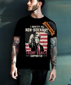 Official Official I Identify As Non Bidenary Trump Vance 2024 Supporter Shirt