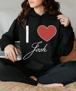 Official Official I Love Josh T Shirt