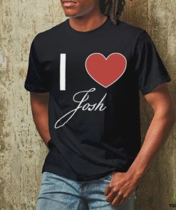 Official Official I Love Josh T Shirt