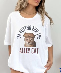 Official Official Im Voting For The Alley Cat T Shirt