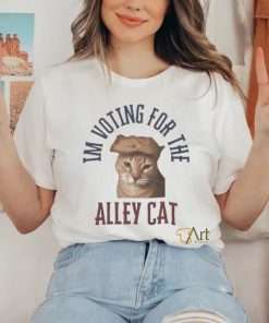 Official Official Im Voting For The Alley Cat T Shirt