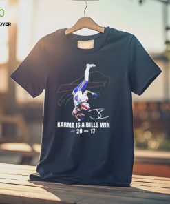 Official Official James Cook Karma Is A Bills Win 20 17 shirt