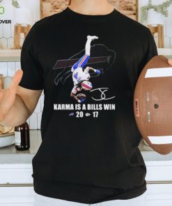 Official Official James Cook Karma Is A Bills Win 20 17 shirt