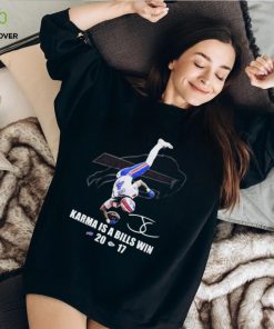Official Official James Cook Karma Is A Bills Win 20 17 shirt
