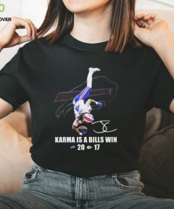 Official Official James Cook Karma Is A Bills Win 20 17 shirt