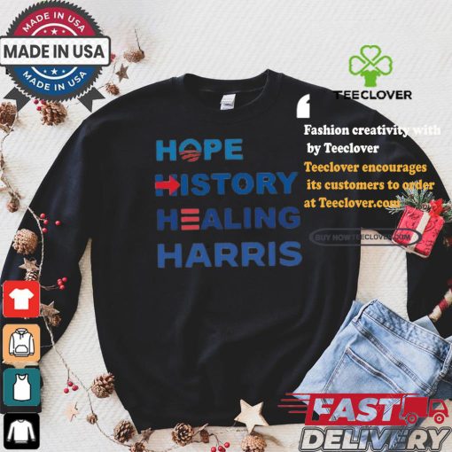 Official Official Johnny Palmadessa Hope History Healing Harris Shirt