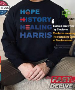 Official Official Johnny Palmadessa Hope History Healing Harris Shirt