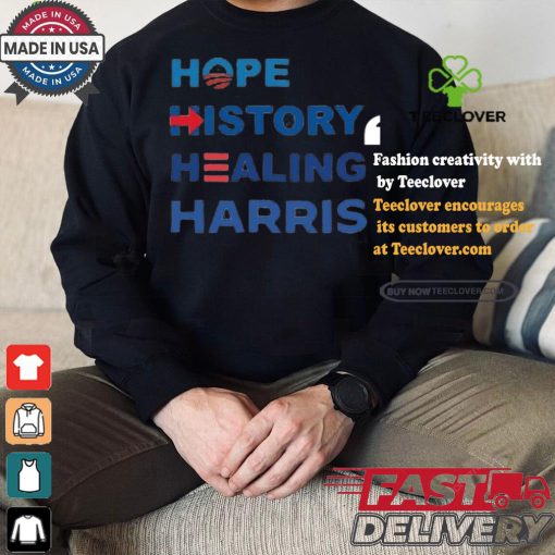 Official Official Johnny Palmadessa Hope History Healing Harris Shirt