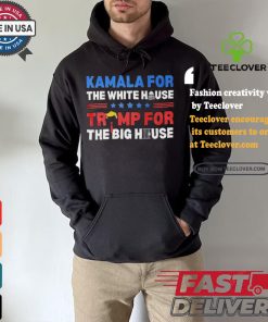 Official Official Kamala For The White House Trump For The Big House Shirt