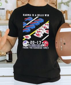 Official Official Karma Is A Bills Win Buffalo Bills 20 17 Kansas City Chiefs Thank You Kadarius Toney Shirt