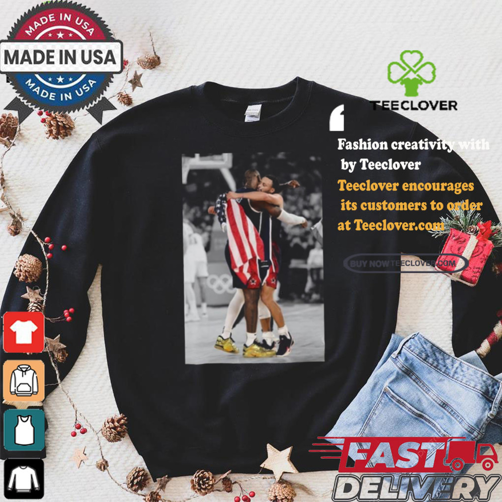 Official Official Lebron James & Stephen Curry USA National Team 2024 Champion Shirt Official Official Lebron James & Stephen Curry USA National Team 2024 Champion Shirt