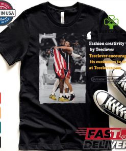 Official Official Lebron James & Stephen Curry USA National Team 2024 Champion Shirt