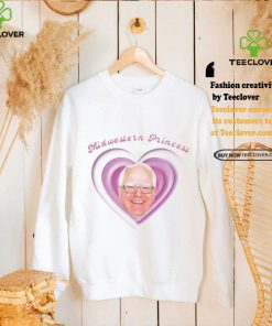 Official Official Midwestern Princess Harris Walz Heart Love Shirt