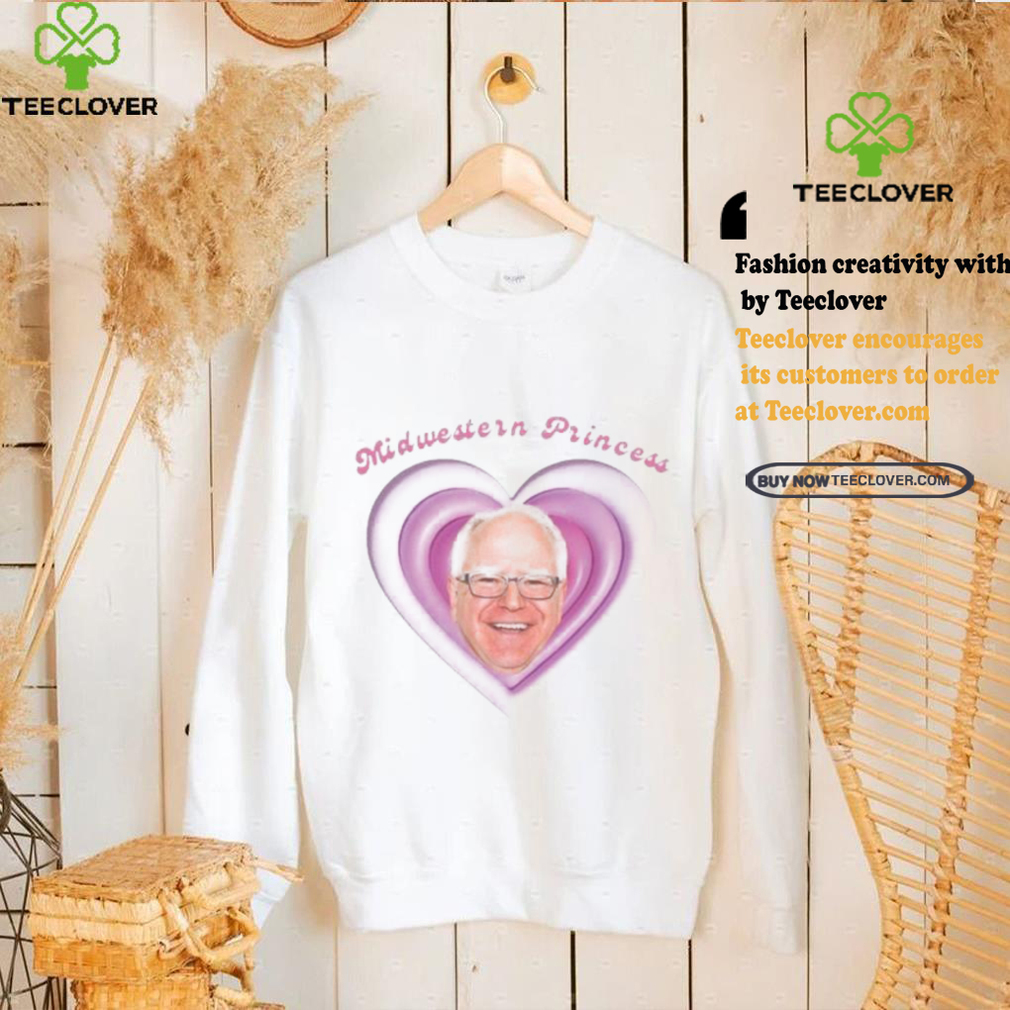 Official Official Midwestern Princess Harris Walz Heart Love Shirt Official Official Midwestern Princess Harris Walz Heart Love Shirt