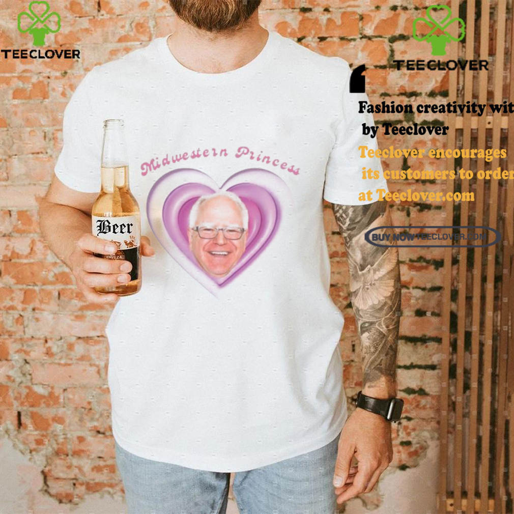 Official Official Midwestern Princess Harris Walz Heart Love Shirt Official Official Midwestern Princess Harris Walz Heart Love Shirt