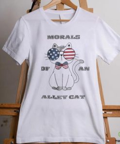 Official Official Morals Of An Alley Cat American 2024 T Shirt