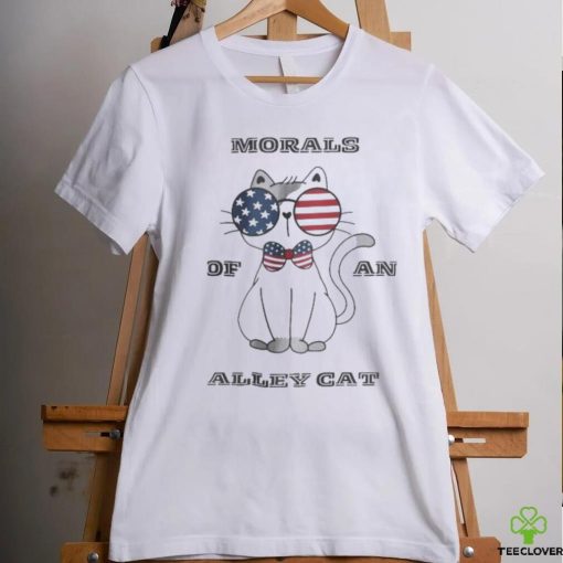 Official Official Morals Of An Alley Cat American 2024 T Shirt