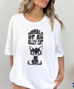 Official Official Morals of an Alley Cat Black T Shirt