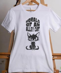 Official Official Morals of an Alley Cat Black T Shirt