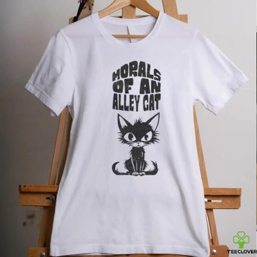 Official Official Morals of an Alley Cat Black T Shirt