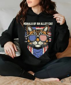 Official Official Morals of an alley cat American T Shirt