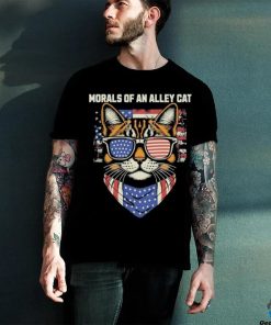 Official Official Morals of an alley cat American T Shirt