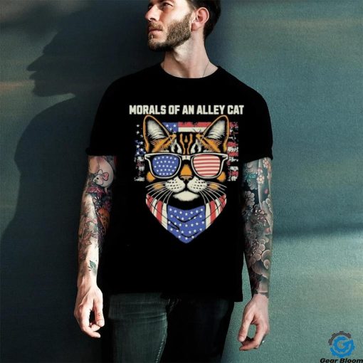 Official Official Morals of an alley cat American T Shirt