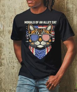 Official Official Morals of an alley cat American T Shirt