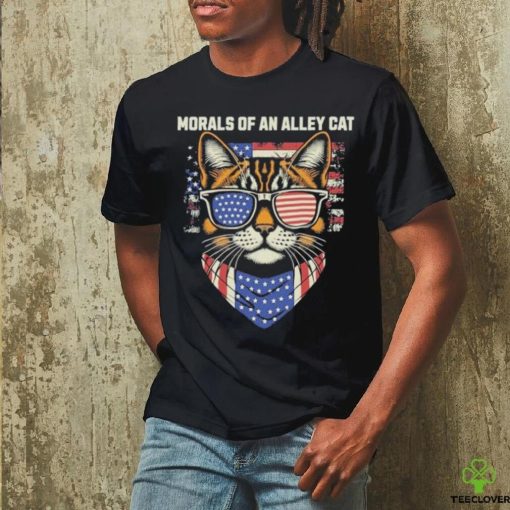 Official Official Morals of an alley cat American T Shirt