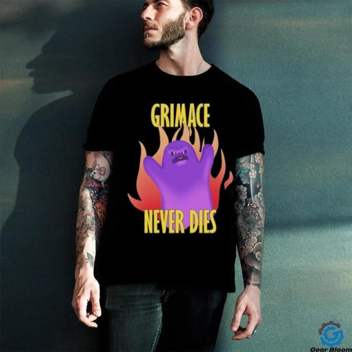 Official Official New York Mets Grimace Never Dies Shirt